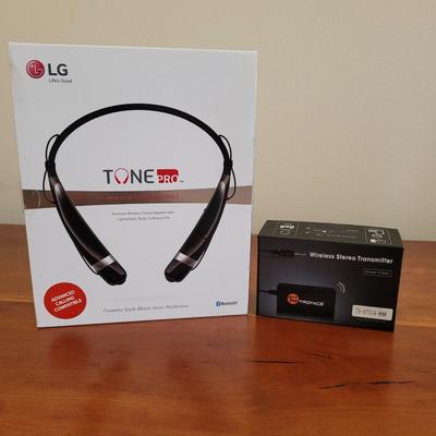 LG TonePro Bluetooth Headset and Stereo Transmitter (BR2-EL)