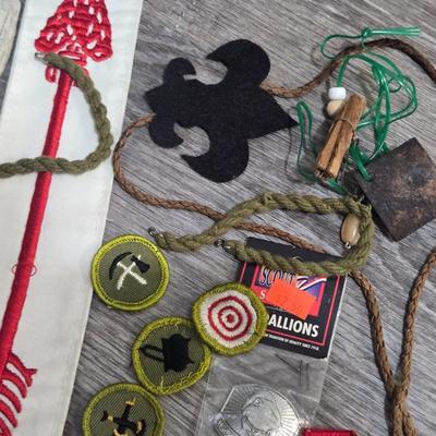 Lot of old boy scout stuff