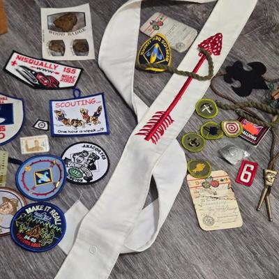 Lot of old boy scout stuff