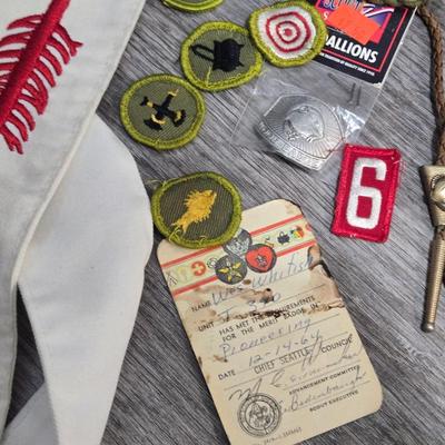 Lot of old boy scout stuff