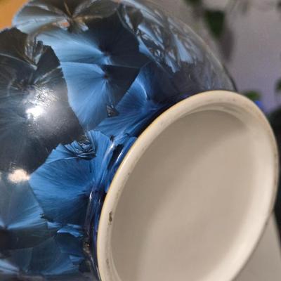 Crystalline vase 14"