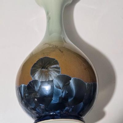 Crystalline vase 14"