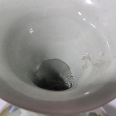Crystalline vase 14"