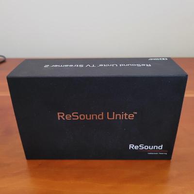 Pair of Dolby Digital ReSound Unite Hearing Aid Devices (BR2-EL)