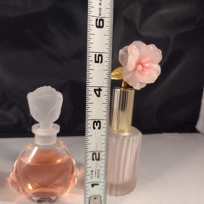 Gorham Crystal Fragrance Collection Perfume and Atomizer