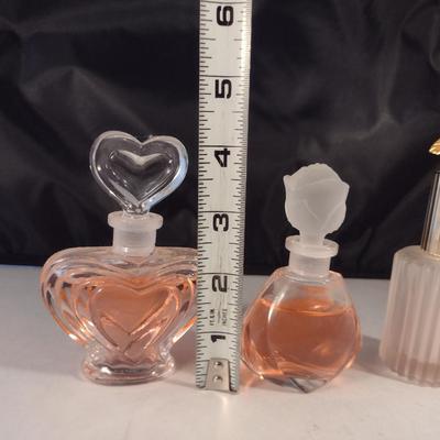 Gorham Crystal Fragrance Collection Perfume and Atomizer