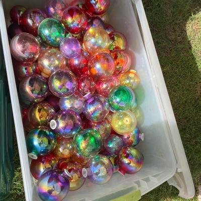 Sale Photo Thumbnail #192: Ornaments, timers, greenery, bulbs and more.