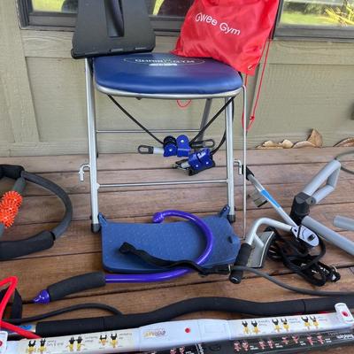 Sale Photo Thumbnail #211: Chair gym and workout equipment