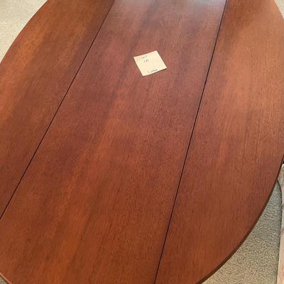 Sale Photo Thumbnail #31: Drop Leaf Sofa Table with Queen Anne Legs 