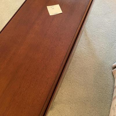Sale Photo Thumbnail #30: Drop Leaf Sofa Table with Queen Anne Legs 