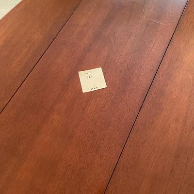 Sale Photo Thumbnail #32: Drop Leaf Sofa Table with Queen Anne Legs 