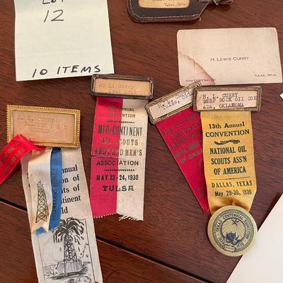 Sale Photo Thumbnail #38: Antique Oil memorborilia, Truman White House Invitation & Letter from President Gerald Ford 10 items