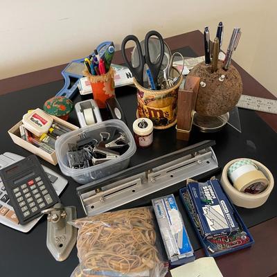 Sale Photo Thumbnail #174: Asst Office supplies - 32 plus items   