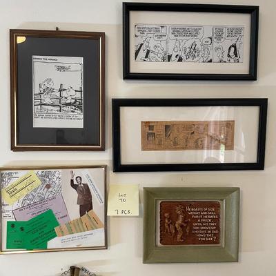 Sale Photo Thumbnail #189: David Letterman memorabilia plus 
