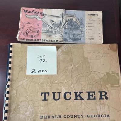 Sale Photo Thumbnail #197: 1965 Mustang owner's manual & Tucker Planning Overview Booklet from 1964