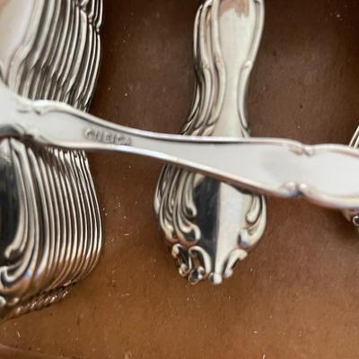 Sale Photo Thumbnail #252: Stainless flatware - serving for 12 - missing 1 spoon