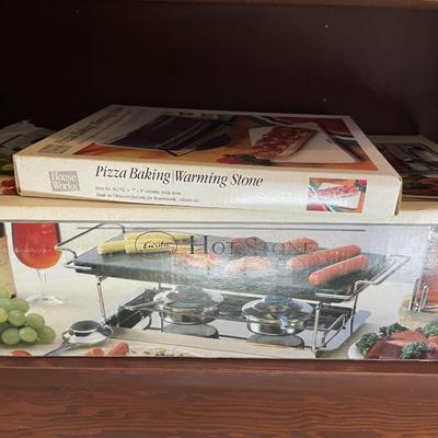 Sale Photo Thumbnail #287: 1 hot stone for small oven and stone cooker, electric food gun and can opener