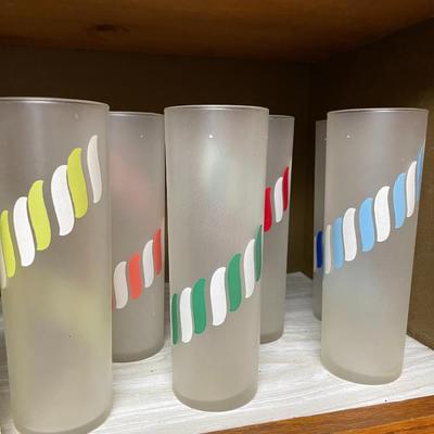 Sale Photo Thumbnail #317: Frosted antique cars, 6 Lily glasses and more