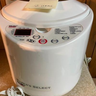 Sale Photo Thumbnail #346: Wellbilt breadmaker & milkshake blender - works 