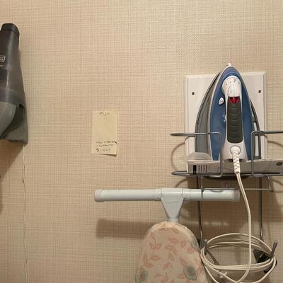 Sale Photo Thumbnail #362: Ironing Board, Iron & Dustbuster