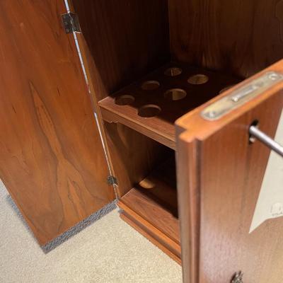 Sale Photo Thumbnail #406: Bar Cabinet with lock