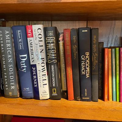 Sale Photo Thumbnail #413: Asst books - entire shelf
