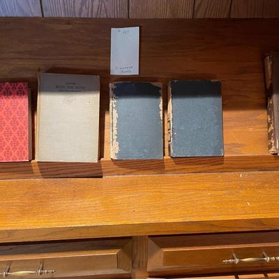 Sale Photo Thumbnail #438: Asst Books including Gone with the wind, innocents abroad, a collection of works & West Point Graduation Albumn from 1895