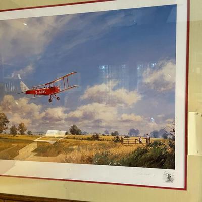 Sale Photo Thumbnail #455: Print by John Young entitled "Out for a spin" Signed and numbered