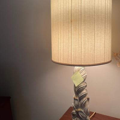 Sale Photo Thumbnail #589: Tall lamp with shade and 3 way bulb 