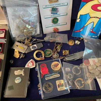 Sale Photo Thumbnail #598: Asst promotional sample items 