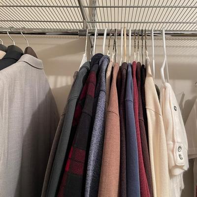 Sale Photo Thumbnail #670: 16 pieces to include sweaters, shirts and sweatshirts