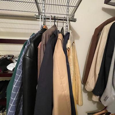 Sale Photo Thumbnail #677: Men's size large Coats, Jackets, PJ's & Robe