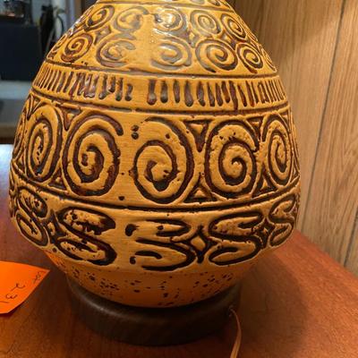 Sale Photo Thumbnail #702: MCM Lamp with large shade 