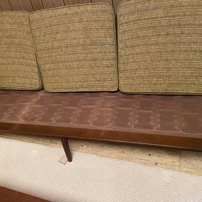 Sale Photo Thumbnail #712: MCM Couch & Chair has removable cushions