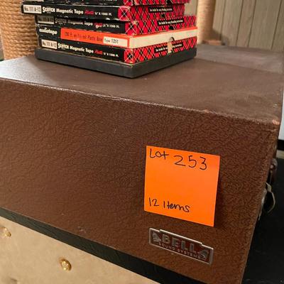 Sale Photo Thumbnail #778: Bell Sound Systems Record-O-Fone Reel To Reel includes Scotch Magnetic Tapes, Gordon Jenkins Seven Dreams, Nasa Special Report #57