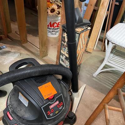 Sale Photo Thumbnail #820: Craftsman Wet/Dry Vac & Accessories includes attachments