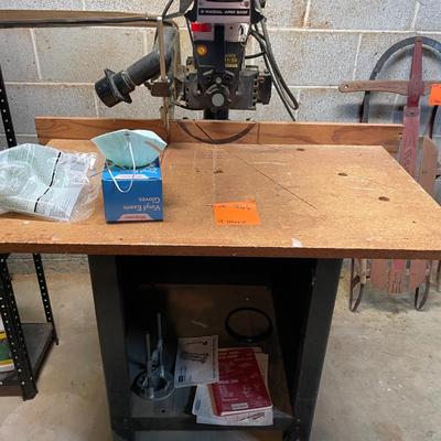 Sale Photo Thumbnail #822: Craftsman 9" Radial Arm Saw includes manuals & Portalign attachment