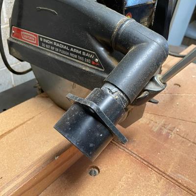 Sale Photo Thumbnail #824: Craftsman 9" Radial Arm Saw includes manuals & Portalign attachment