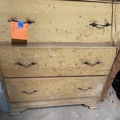 Sale Photo Thumbnail #834: 3 Drawer Dresser includes glass top