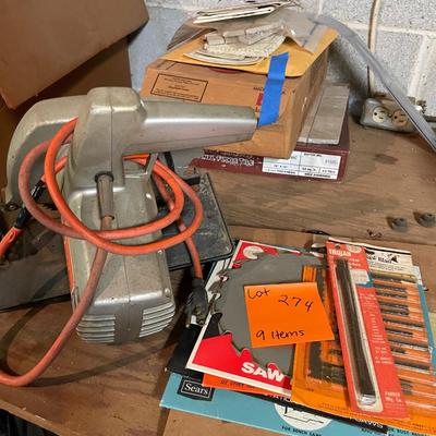 Sale Photo Thumbnail #844: Black & Decker Circular Saw & Accessories includes saw blades