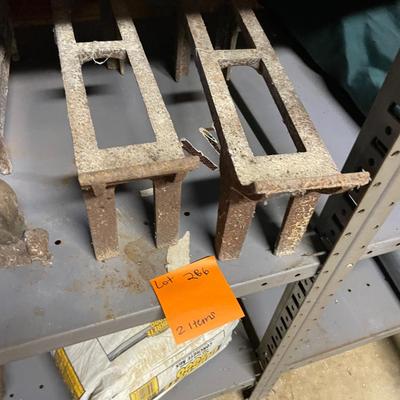 Sale Photo Thumbnail #877: Cast Iron Leg Bases set of 2