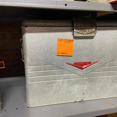 Sale Photo Thumbnail #883: Poloron Inc. Thermaster Ice Cooler & Thermos