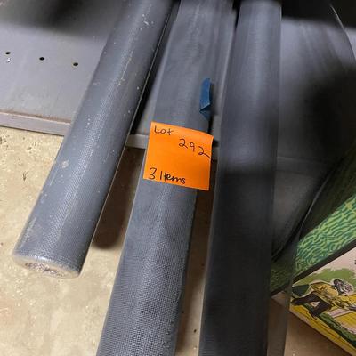 Sale Photo Thumbnail #892: Fiberglass Insect Screening Rolls set of 3