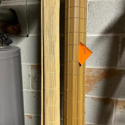 Sale Photo Thumbnail #895: Large Outdoor Roll Up Blinds set of 2