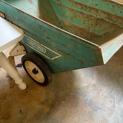 Sale Photo Thumbnail #968: Vintage Craftsman Wheel Barrow