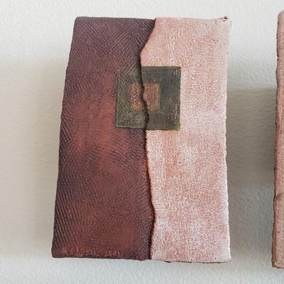 Four Melisa Cadell Clay Sculptures (E-KD)