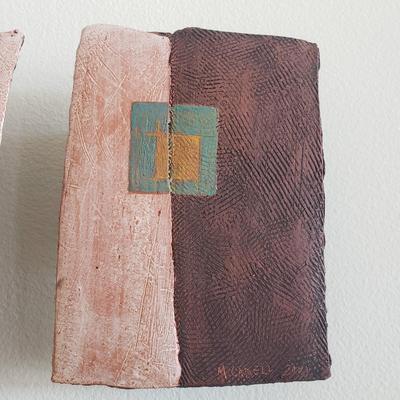 Four Melisa Cadell Clay Sculptures (E-KD)