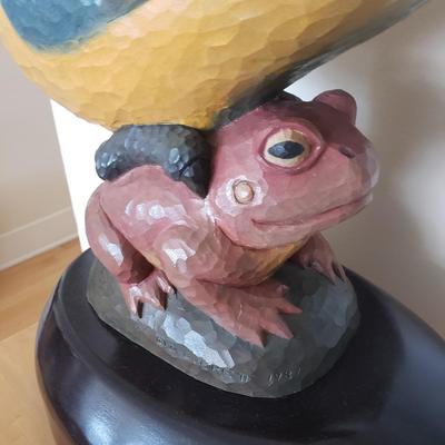 David Everett Large Wooden Sculpture (E-KD)