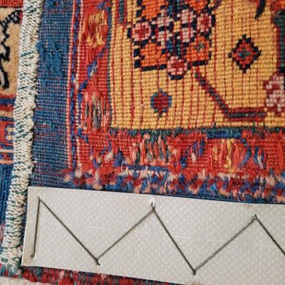 Handwoven Textured Wool Rug 4' x 5.5' (BR2-EL)