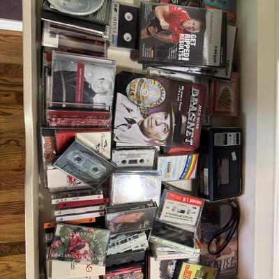 Sale Photo Thumbnail #256: Tapes
Movies
CD’s
Records